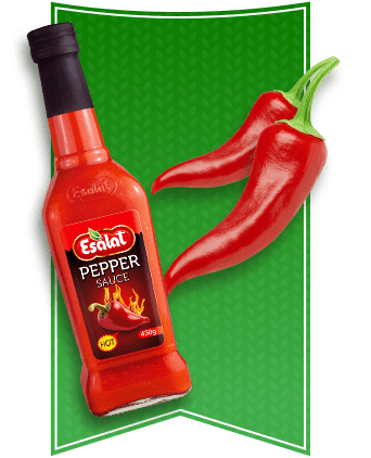 Lovely hot, spicy pepper sauce!