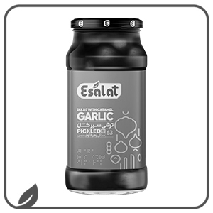 ترشی سیر حبه کاراملی اصالت