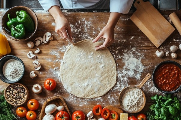 چگونه پیتزا خانگی خوشمزه بپزیم؟